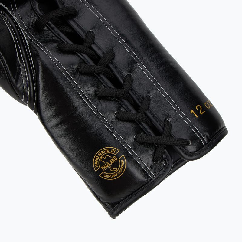 Rękawice bokserskie Fairtex Glory Competition Lace Up black 6