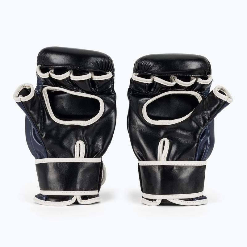 Rękawice grapplingowe Fairtex Super Sparring Grappling black/blue 3