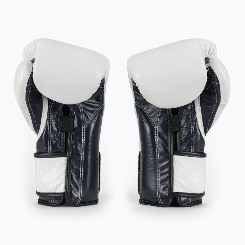 Rękawice bokserskie Fairtex Heavy Hitter's Mexican Style white/blue 3