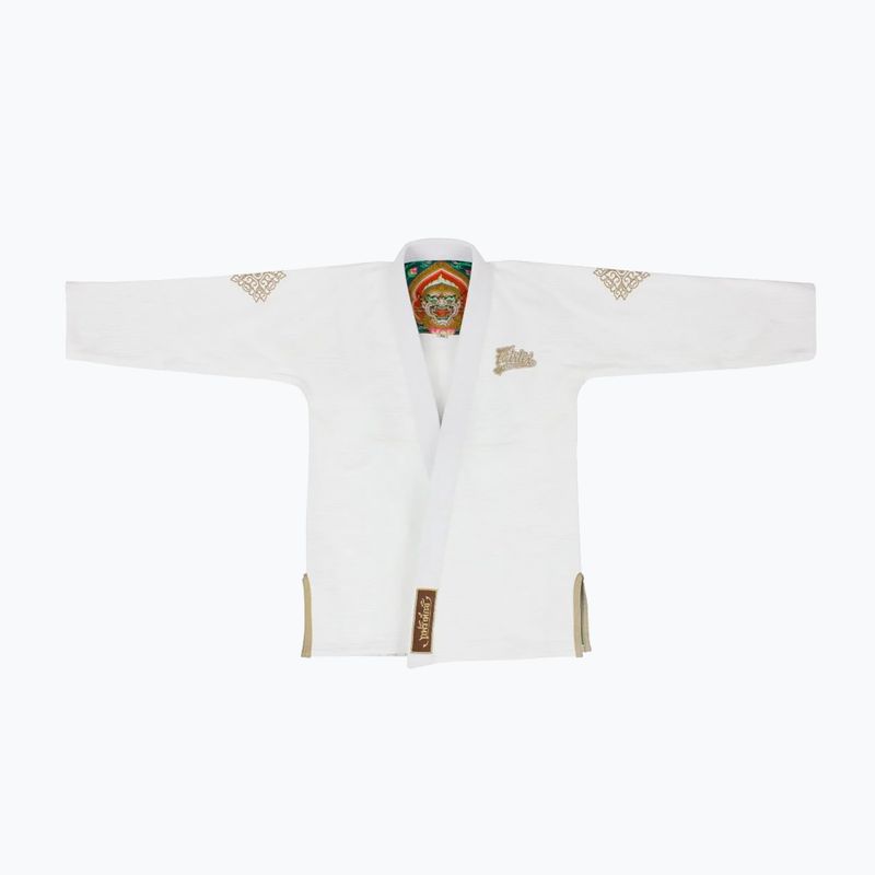 GI do brazylijskiego jiu-jitsu Fairtex "Matchanu" white