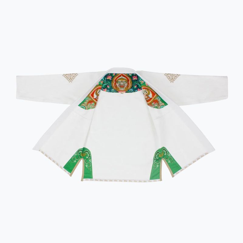 GI do brazylijskiego jiu-jitsu Fairtex "Matchanu" white 2