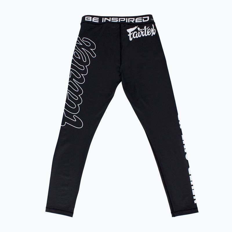Legginsy treningowe męskie Fairtex Compression CP1 black 2