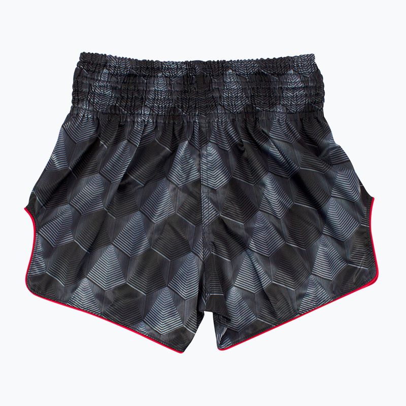 Spodenki treningowe Fairtex Muay Thai Shorts BS1901 "Stealth" black 2