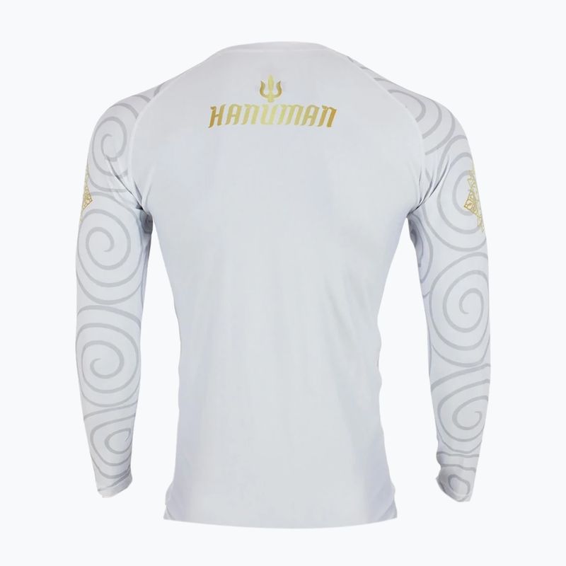 Rashguard longsleeve męski Fairtex Hanuman Pro white 2