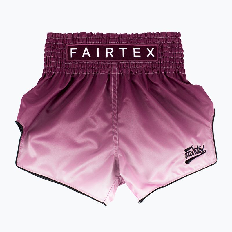 Spodenki treningowe Fairtex Muay Thai Shorts BS1904 "Fade" maroon