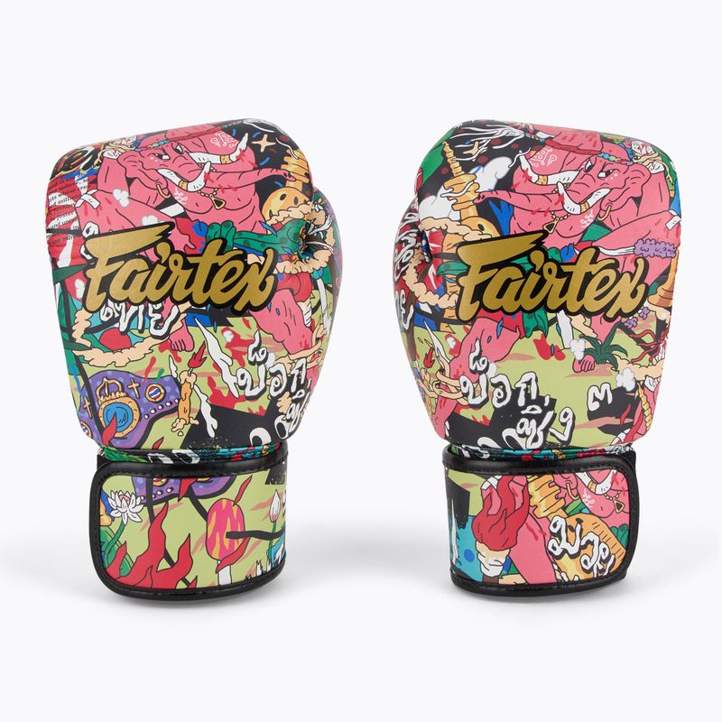 Rękawice bokserskie Fairtex URFACE x Boxing colorful 2