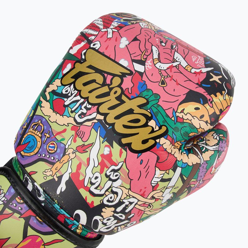 Rękawice bokserskie Fairtex URFACE x Boxing colorful 5