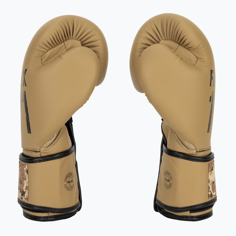 Rękawice bokserskie Fairtex F-DAY 2 Limited Edition khaki 4