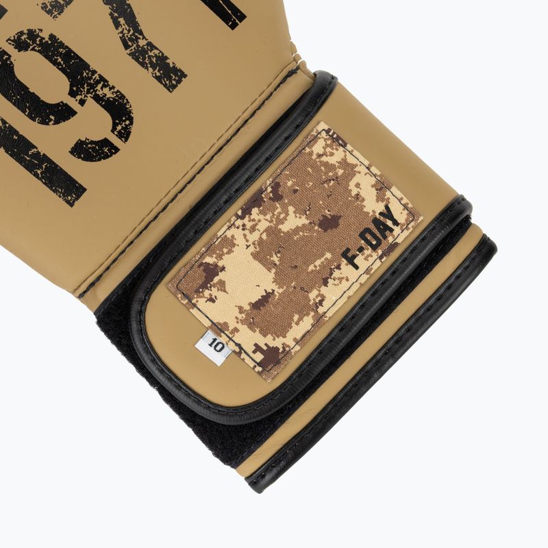 Rękawice bokserskie Fairtex F-DAY 2 Limited Edition khaki 6