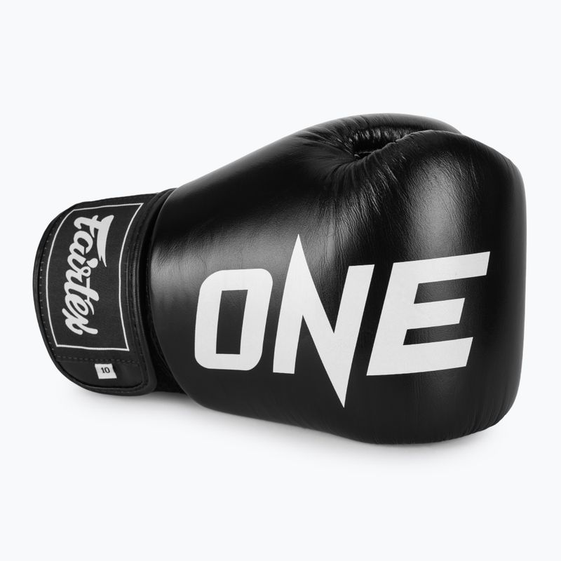 Rękawice bokserskie Fairtex ONE X Fairtex Boxing black 5
