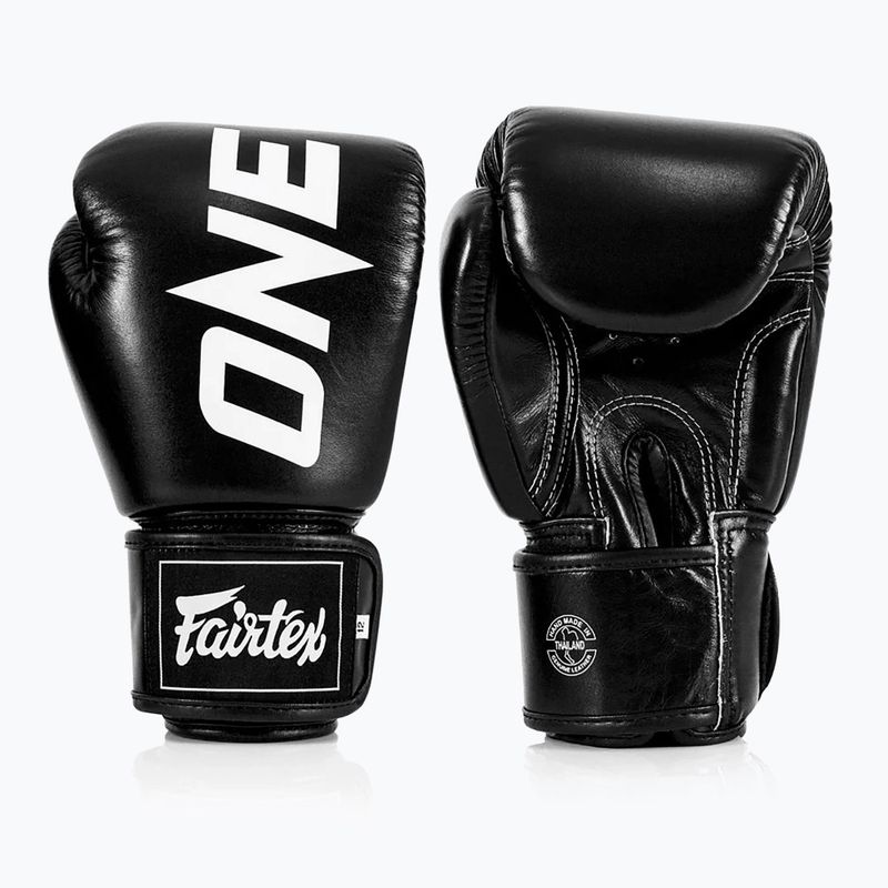 Rękawice bokserskie Fairtex ONE X Fairtex Boxing black