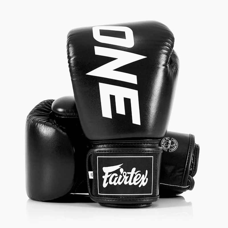 Rękawice bokserskie Fairtex ONE X Fairtex Boxing black 4