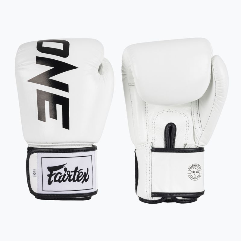 Rękawice bokserskie Fairtex ONE X Fairtex Boxing white