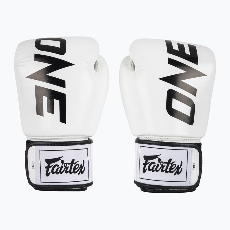 Rękawice bokserskie Fairtex ONE X Fairtex Boxing white 2