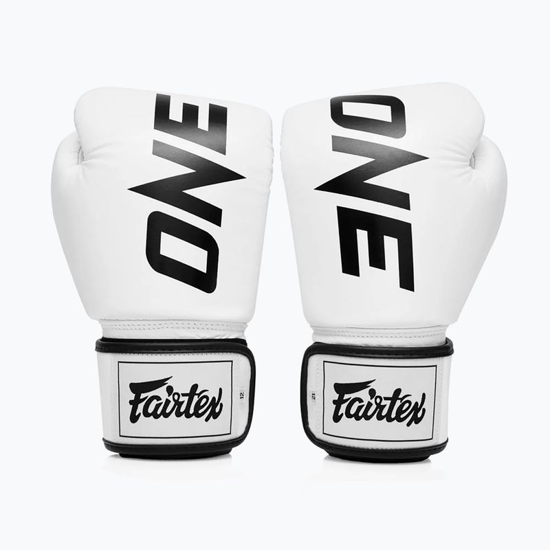Rękawice bokserskie Fairtex ONE X Fairtex Boxing white