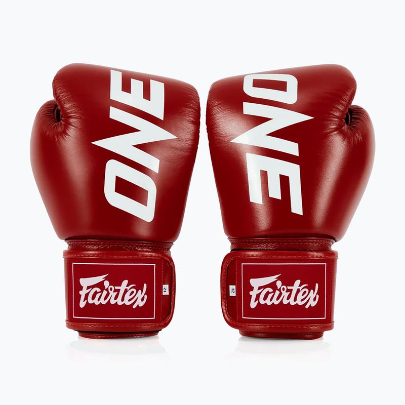 Rękawice bokserskie Fairtex ONE X Fairtex Boxing red