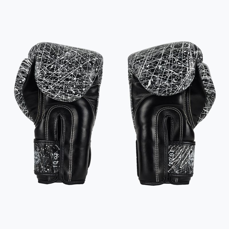 Rękawice boskerskie Fairtex Microfiber Art Collections Painter black/white 3