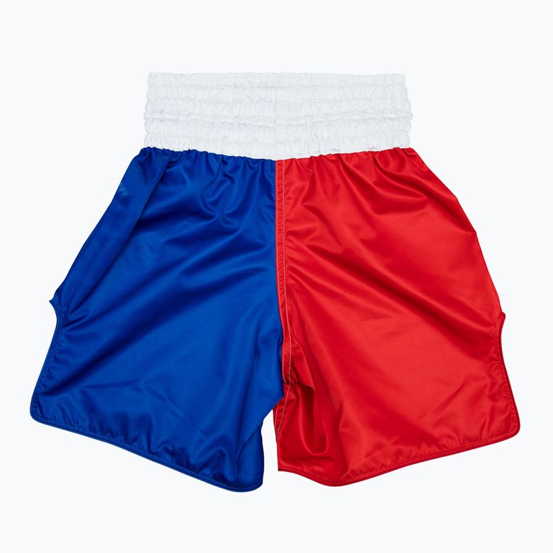 Spodenki bokserskie Fairtex Boxing Trunks BT2001 "Philippines" red/white/blue 2