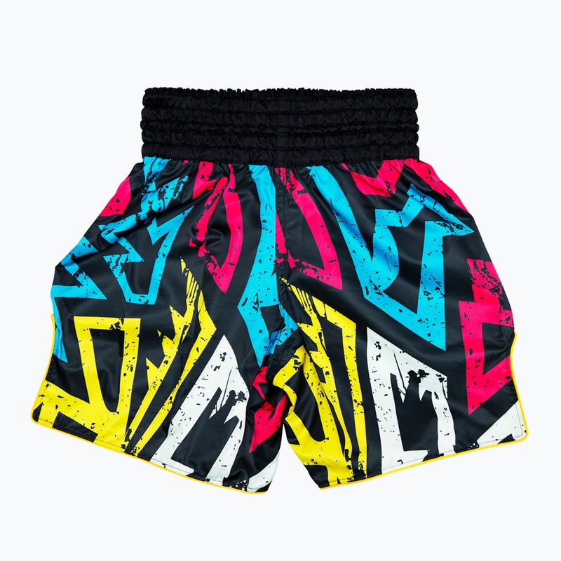 Spodenki bokserskie Fairtex Boxing Trunks BT2005 "Graphic" colorful 2