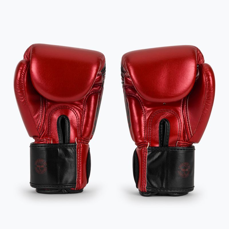Rękawice bokserskie Fairtex Golden Jubilee red 3