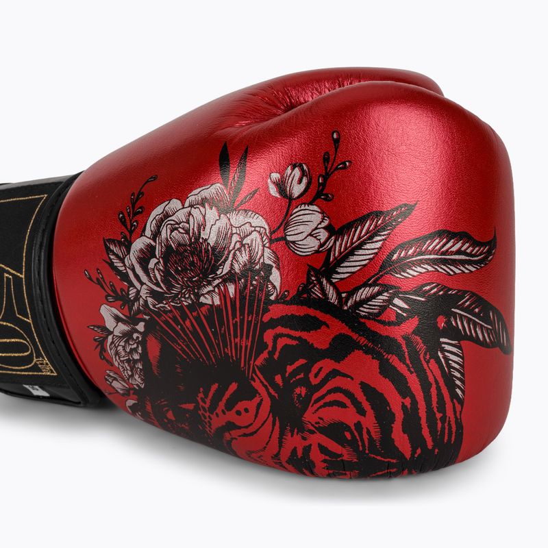 Rękawice bokserskie Fairtex Golden Jubilee red 5