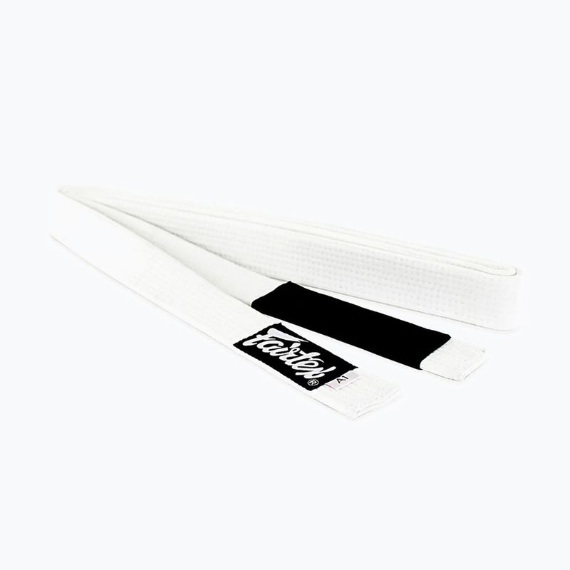 Pas do brazylijskiego jiu-jitsu Fairtex Hemp white