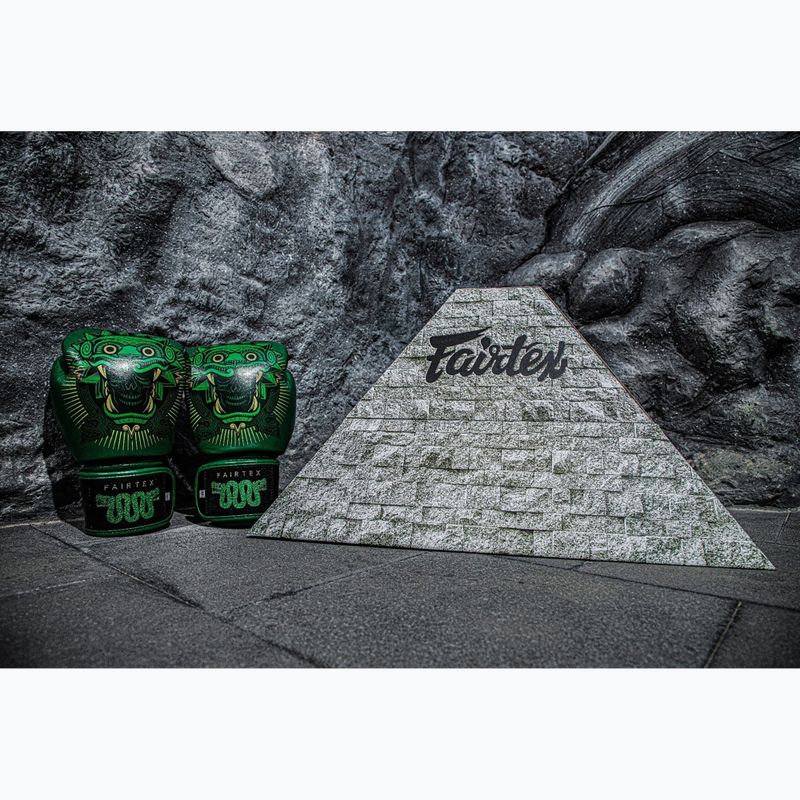 Rękawice bokserskie Fairtex X Tom Atencio Boxing Resurrection green 5