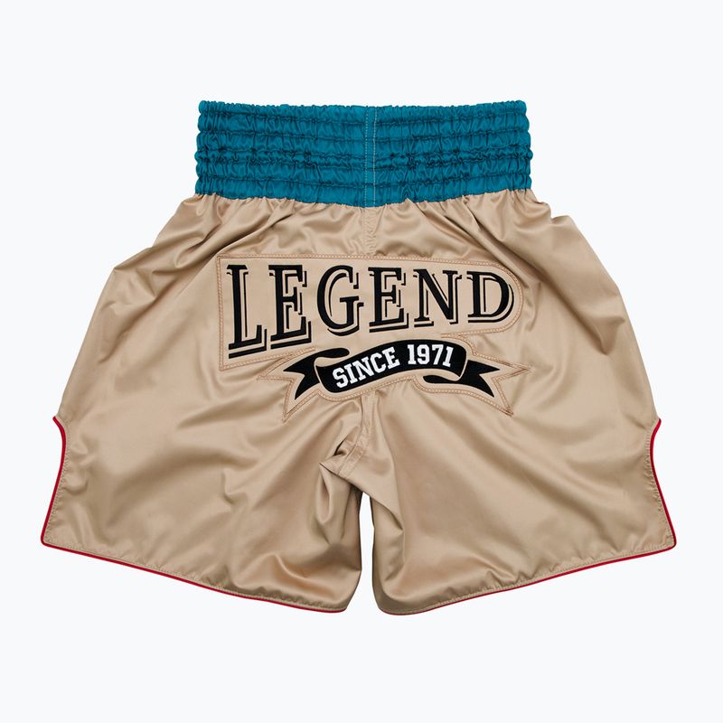 Spodenki bokserskie Fairtex Boxing Trunks BT2010 "Vintage" khaki 2