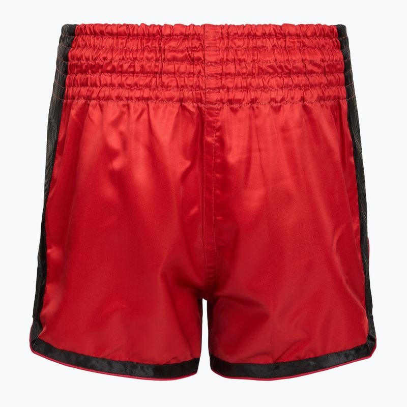 Spodenki bokserskie dziecięce Fairtex Boxing Shorts BSK2108 "Silent Warrior" red 2
