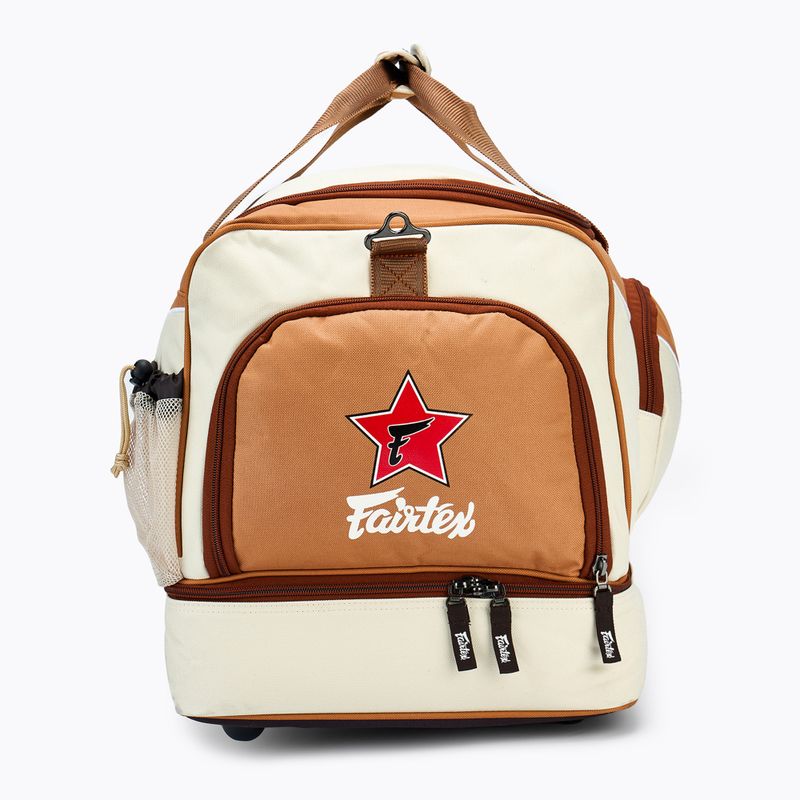 Torba treningowa Fairtex Gym Bag khaki/orange 3