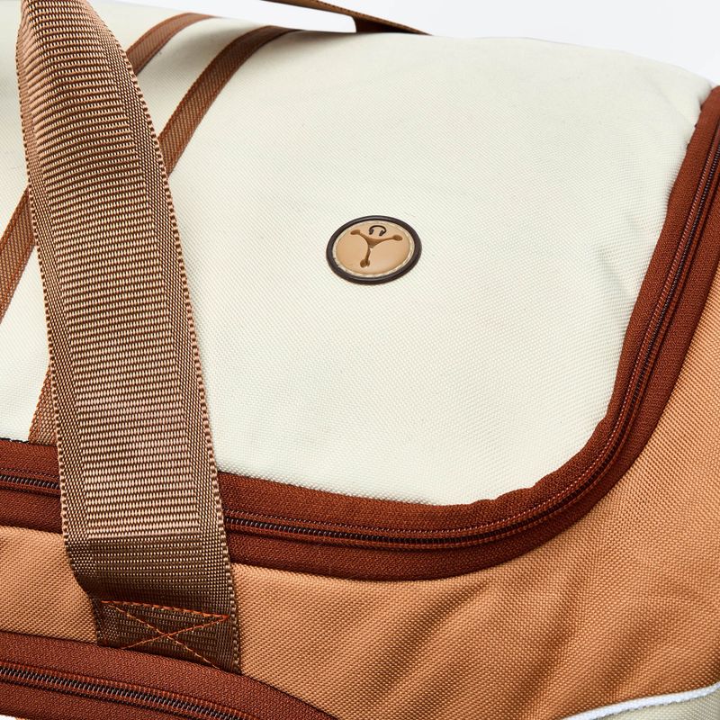 Torba treningowa Fairtex Gym Bag khaki/orange 5