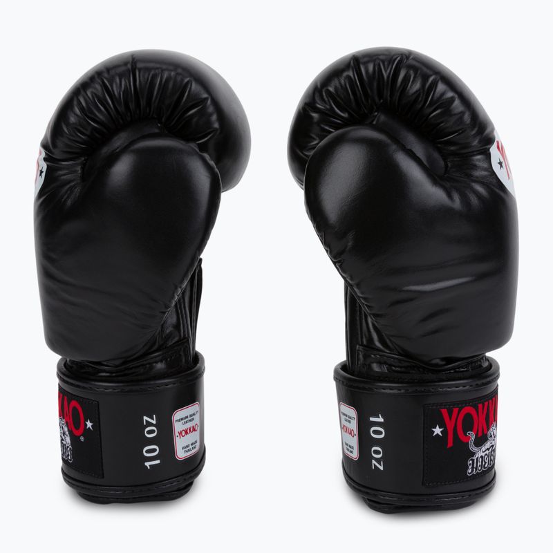 Rękawice bokserskie YOKKAO Matrix black 4