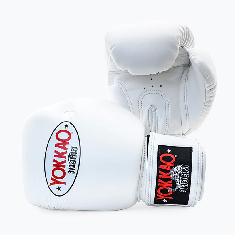 Rękawice bokserskie męskie YOKKAO Matrix white 7