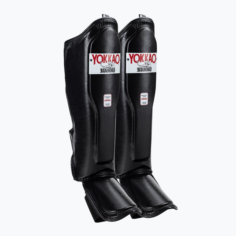 Ochraniacze piszczeli i stóp YOKKAO Matrix Shin Guards black