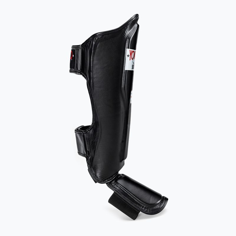 Ochraniacze piszczeli i stóp YOKKAO Matrix Shin Guards black 3