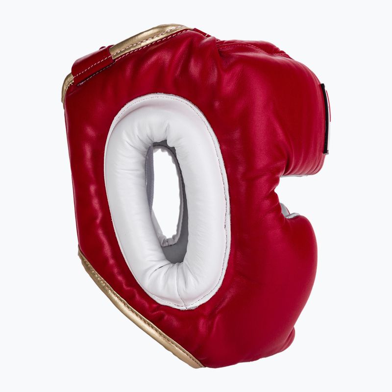 Kask bokserski męski YOKKAO Training Headguard red 2