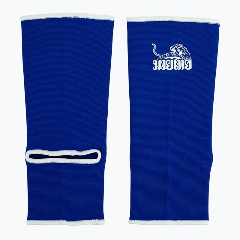 Ochraniacze na kostkę męskie YOKKAO Muay Thai blue 2