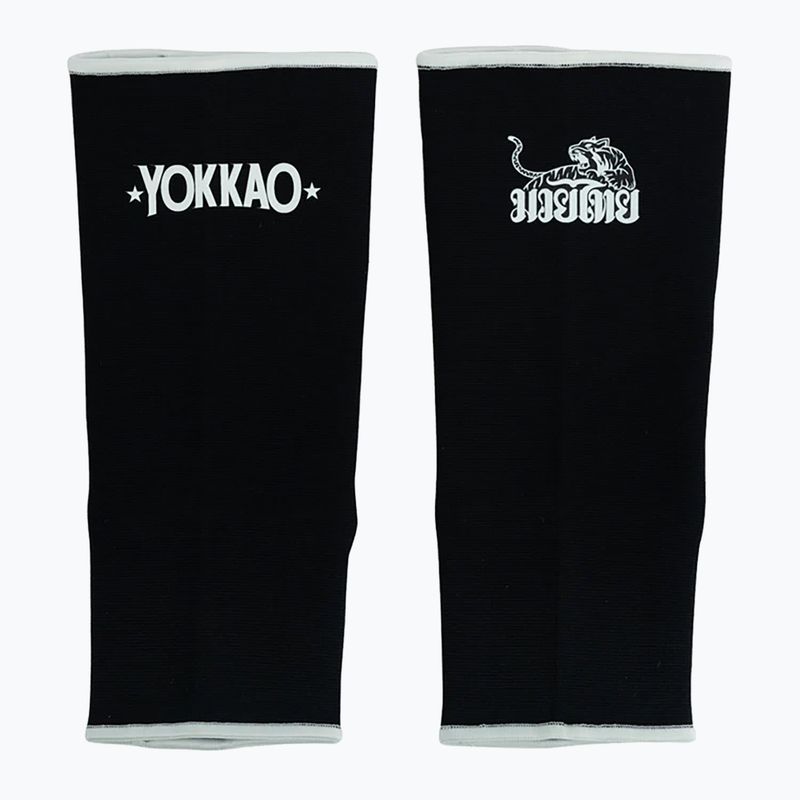 Ochraniacze na kostkę męskie YOKKAO Muay Thai black