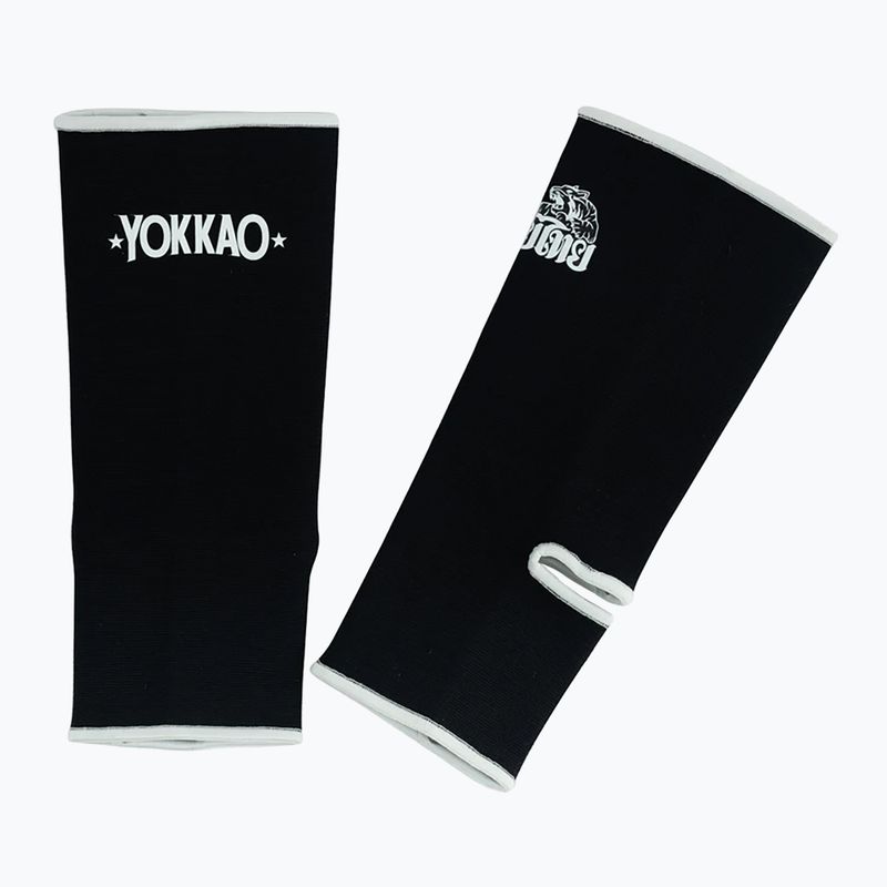 Ochraniacze na kostkę męskie YOKKAO Muay Thai black 3