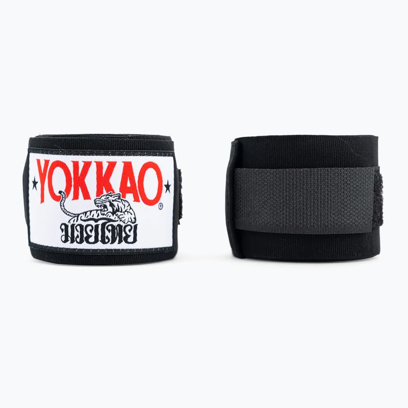 Bandaże bokserskie YOKKAO Premium Handwraps 400 cm black 3