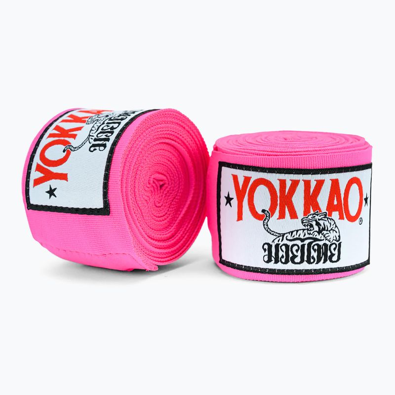 Bandaże bokserskie YOKKAO Handwraps 400 cm pink