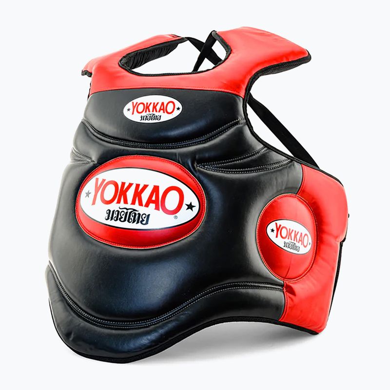 Ochraniacz tułowia YOKKAO Trainer black/red