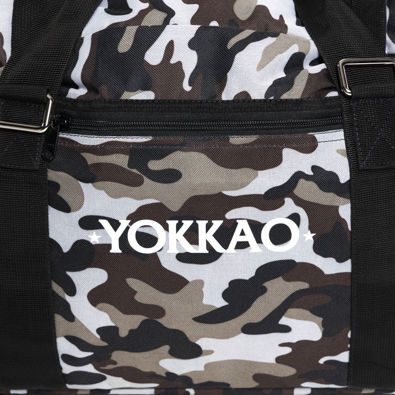 Torba treningowa YOKKAO Convertible Camo Gym Bag grey 4