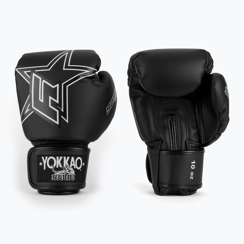 Rękawice bokserskie YOKKAO Institution Boxing black