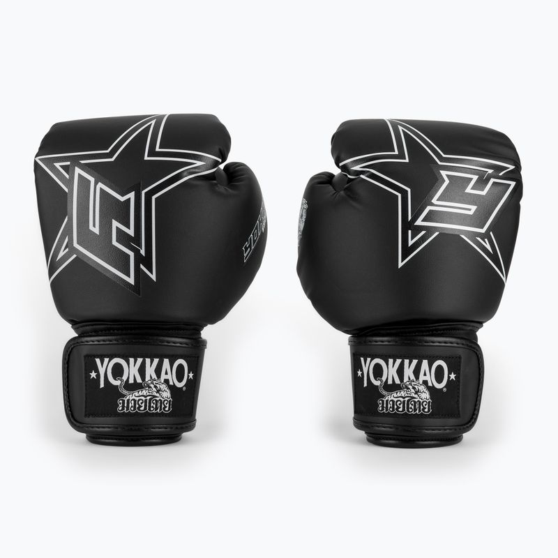 Rękawice bokserskie YOKKAO Institution Boxing black 2