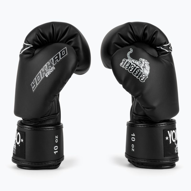 Rękawice bokserskie YOKKAO Institution Boxing black 4
