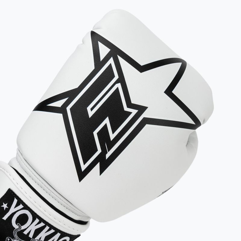 Rękawice bokserskie YOKKAO Institution Boxing white 5