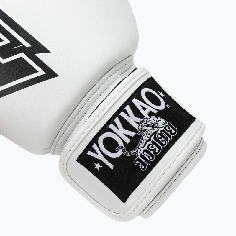 Rękawice bokserskie YOKKAO Institution Boxing white 6