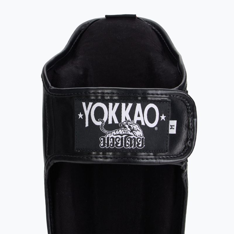 Ochraniacze piszczeli i stóp YOKKAO Vertical black 7