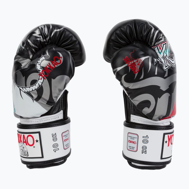 Rękawice bokserskie YOKKAO 90'S black 4